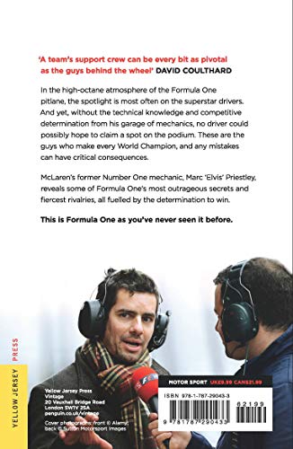 The Mechanic: The Secret World of the F1 Pitlane,Used