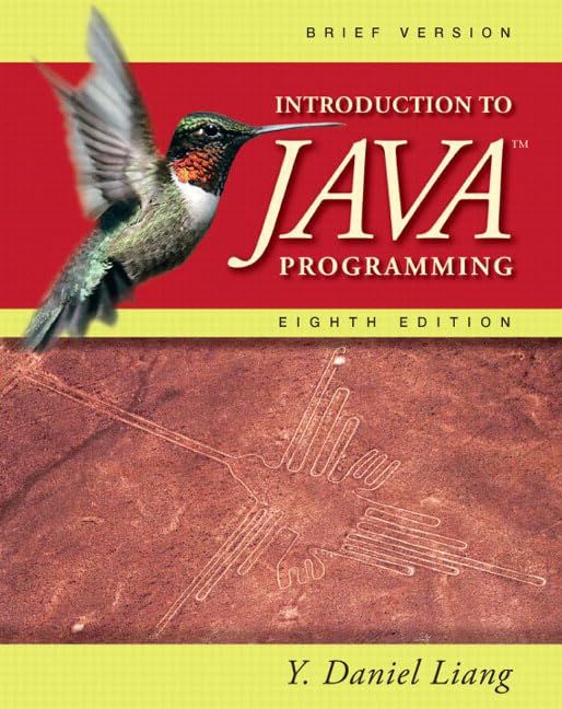Introduction to Java Programming: Brief Version,New