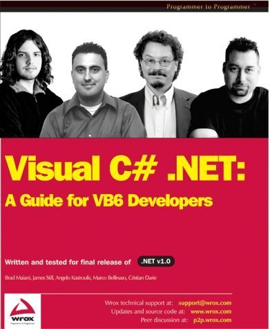 Visual C# .NET: A Guide for VB6 Developers,Used