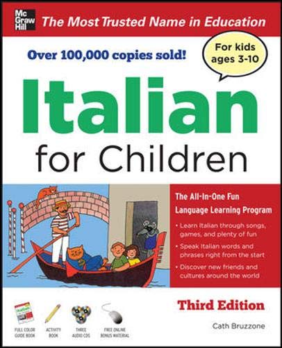 Italian For Children, Third Edition (Book & Cds),New