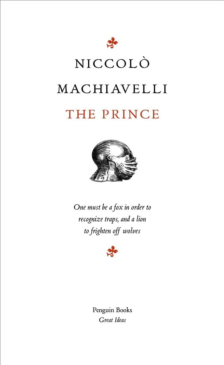 The Prince (Penguin Great Ideas),New