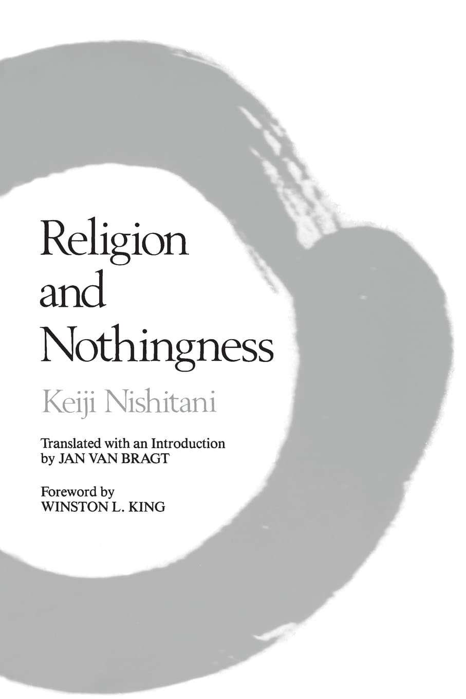 Religion And Nothingness (Nanzan Studies In Religion And Culture) (Volume 1),New