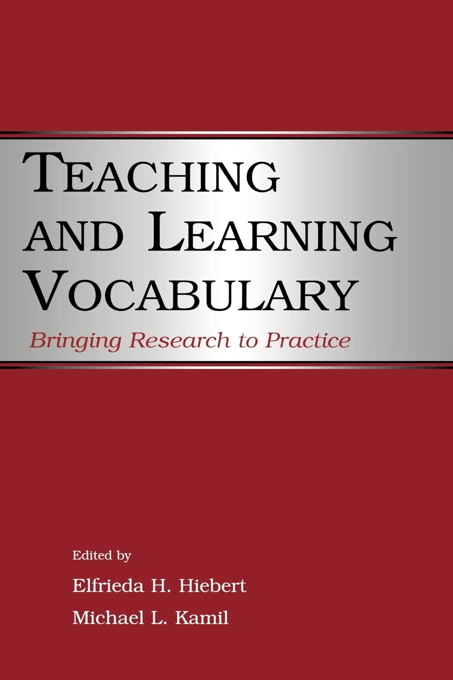 Teaching and Learning Vocabulary,New