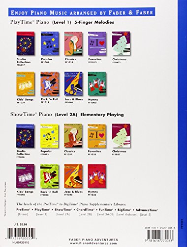 PlayTime Piano Popular  Level 1,Used