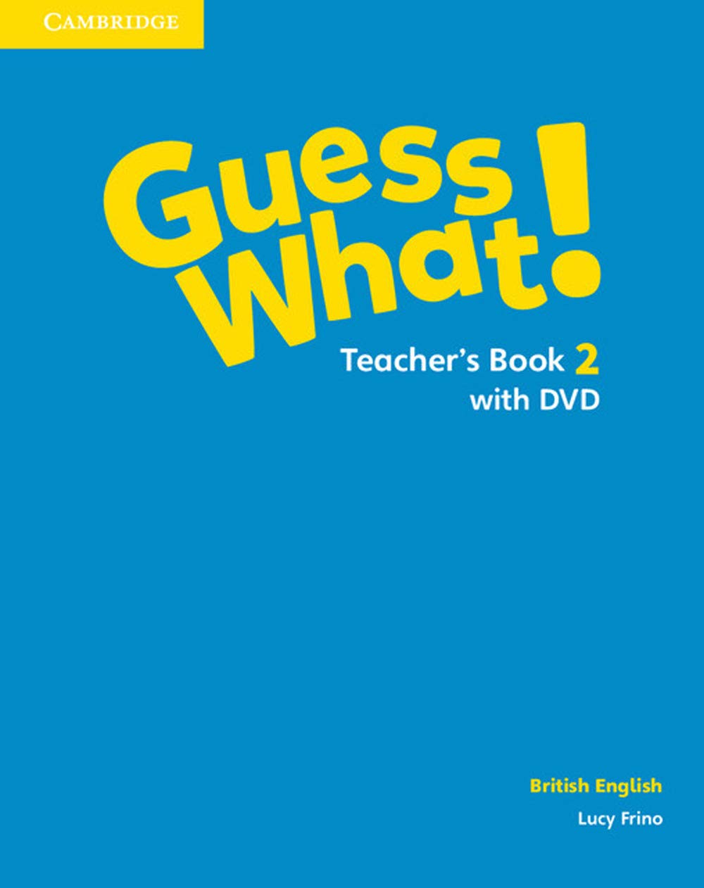 Guess What! Level 2 Teacher's Book with DVD British English,Used