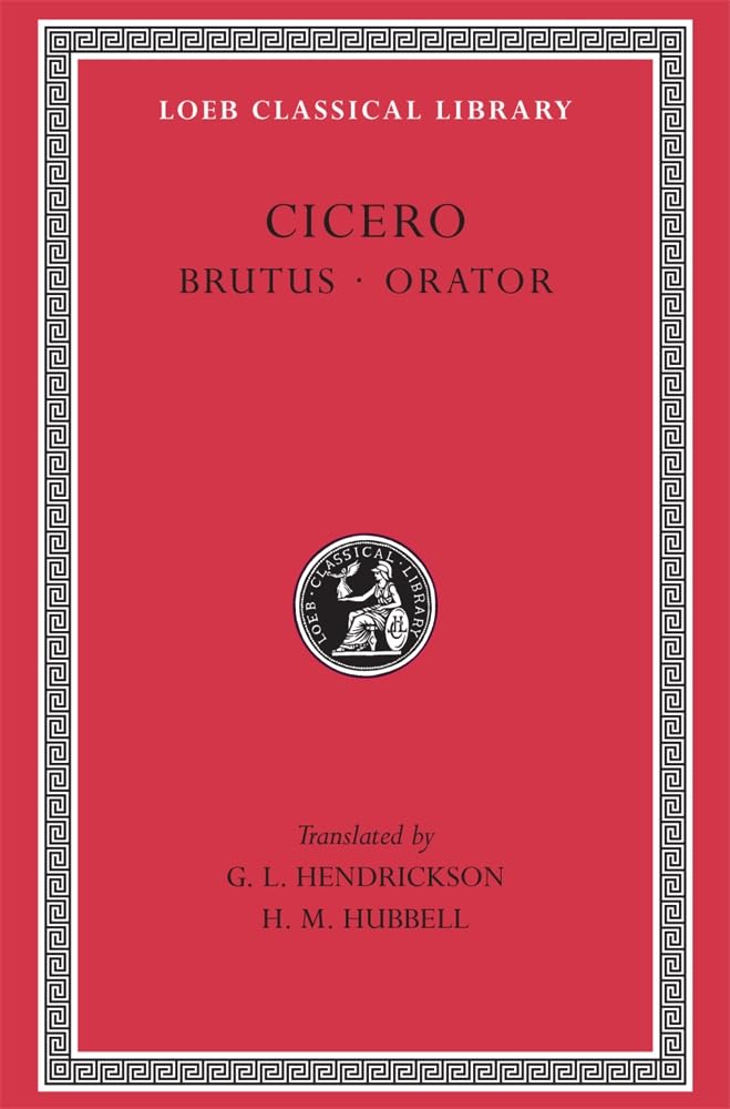 Cicero: Brutus, Orator; Volume V (Loeb Classical Library No. 342),Used