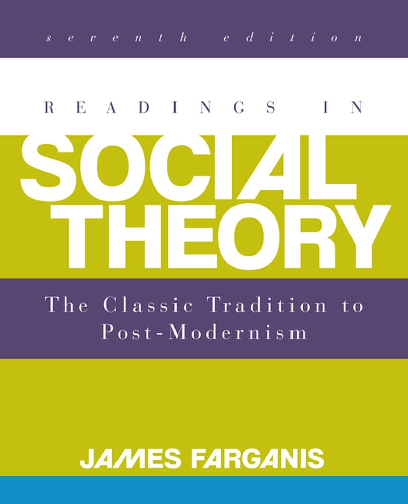 Readings in Social Theory,New