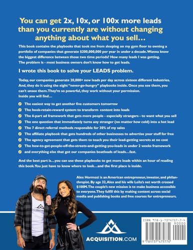 $100M Leads: How to Get Strangers To Want To Buy Your Stuff (Acquisition.com $100M Series),Used