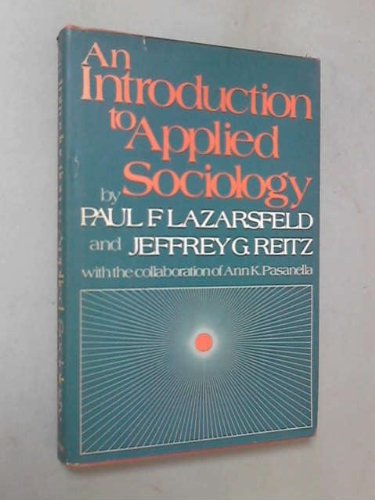 An Introduction to Applied Sociology,Used