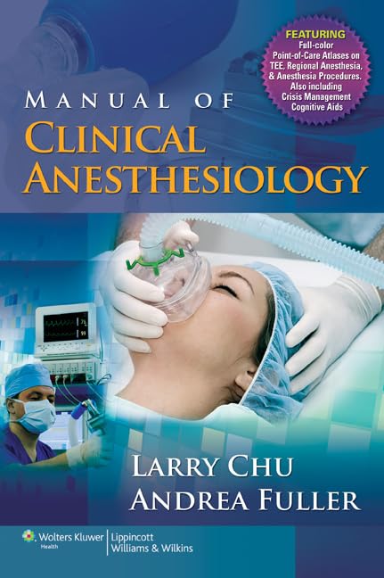 Manual of Clinical Anesthesiology,Used