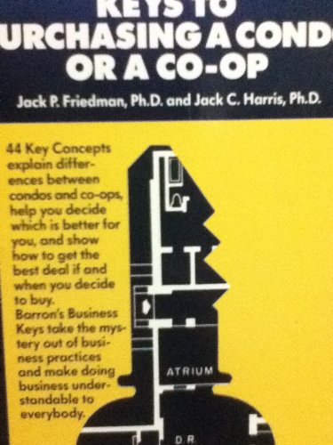 Keys to Purchasing a Condo or a CoOp (Barron's Business Keys),Used