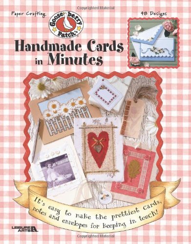 Handmade Cards in Minutes (Gooseberry Patch),Used