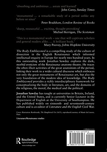 The Body Emblazoned,New