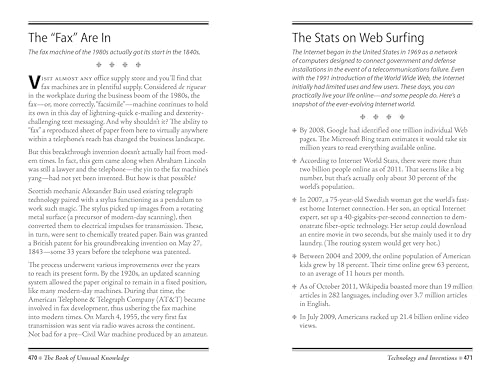 The Book of Unusual Knowledge,New