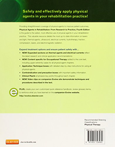 Physical Agents in Rehabilitation: From Research to Practice,Used