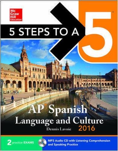5 Steps to a 5 AP Spanish Language and Culture 2016 (5 Steps to a 5 on the Advanced Placement Examinations Series),Used