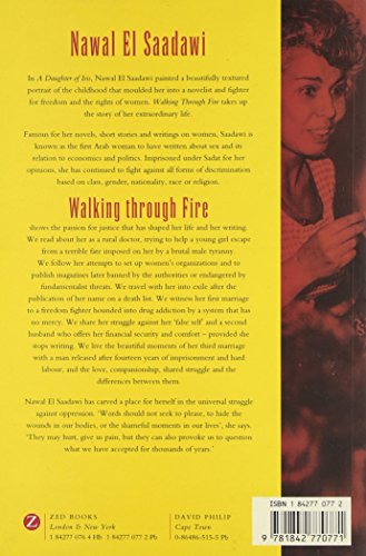 Walking Through Fire: The Later Years Of Nawal El Saadawi, In Her Own Words,Used