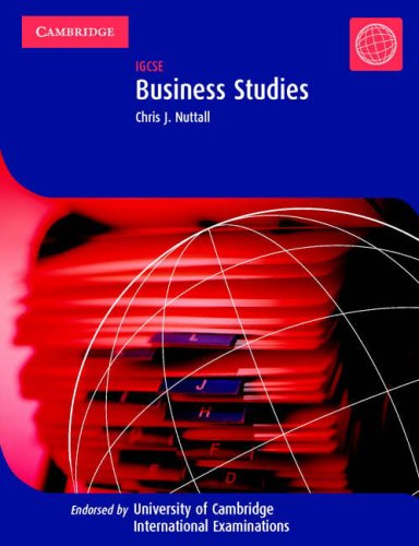 Business Studies: IGCSE (Cambridge International IGCSE),Used