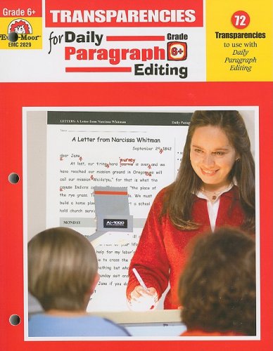 Daily Paragraph Editing Transparencies, Grade 6,Used