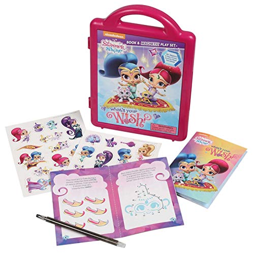 Nickelodeon Shimmer and Shine: What's Your Wish?: Book & Magnetic Play Set,Used