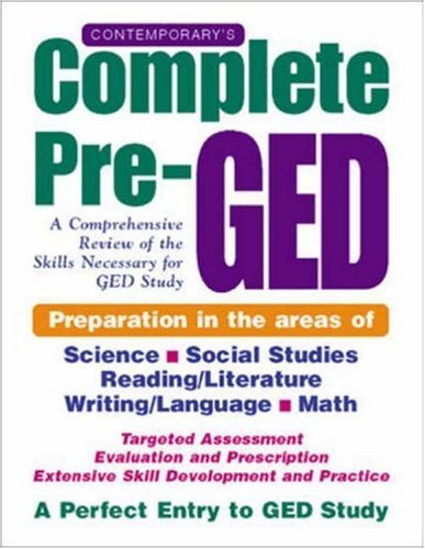 Contemporary'S Complete Preged : A Comprehensive Review Of The Skills Necessary For Ged Study,New