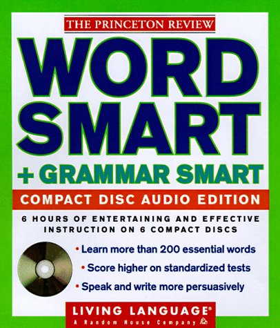 LL Princeton Review Word Smart and Grammar Smart Compact Disc Audio Edition: How to Build an Educated Vocabulary,Used