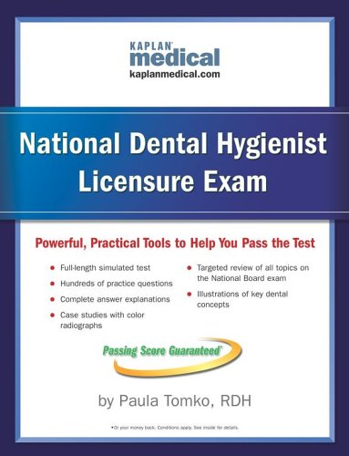 Kaplan National Dental Hygienist Licensure Exam,Used