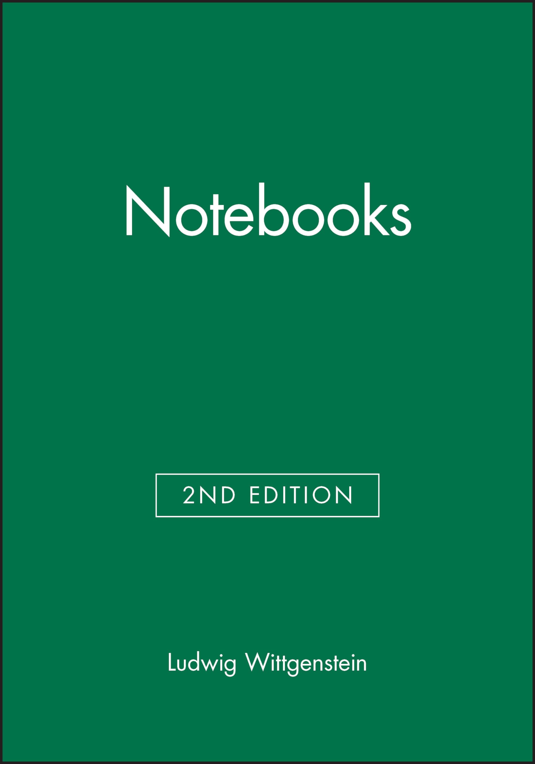 Notebooks, 1914  1916,Used