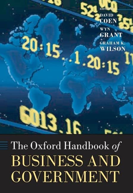The Oxford Handbook of Business and Government (Oxford Handbooks),Used
