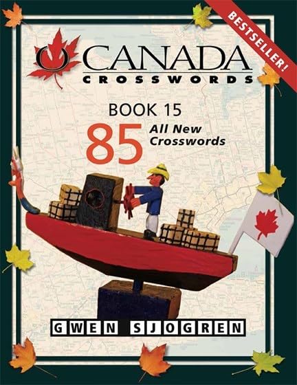 O Canada Crosswords Book 15,Used