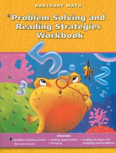 Math, Grade 2 Problem Solving/Reading Strategies Workbook: Harcourt School Publishers Math (Math 02 Y010),Used