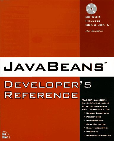 Java Beans Developer's Reference,Used