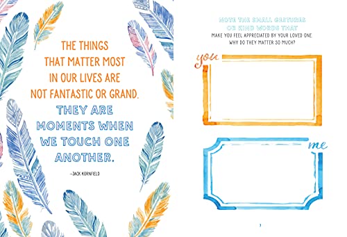 Present, Not Perfect for You and Me: A Journal for Getting Closer, Connecting with Each Other, and Loving Your Relationship,Used