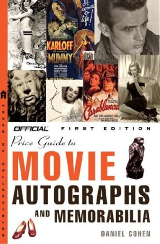 The Official Price Guide to Movie Autographs and Memorabilia,Used