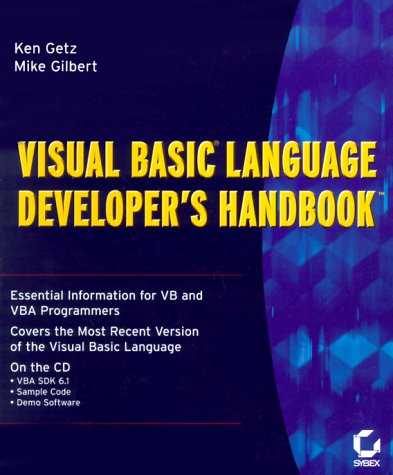 Visual Basic Language Developer's Handbook,Used