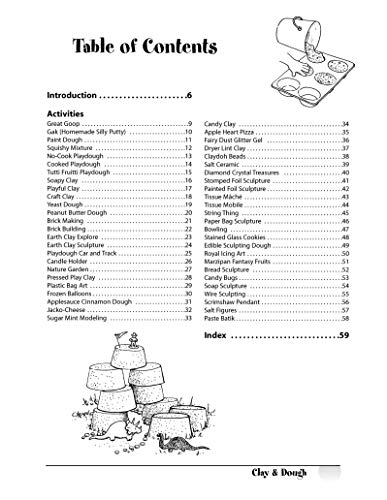 Preschool Art: Clay & Dough,New