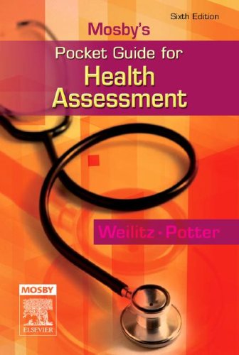 Mosby'S Pocket Guide For Health Assessment (Nursing Pocket Guides),New
