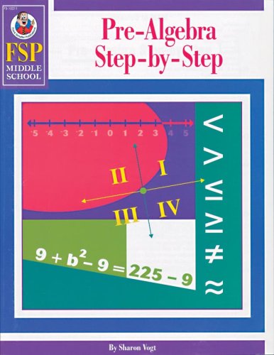 PreAlgebra StepbyStep, Middle School,Used