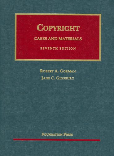 Copyright Cases and Materials,Used