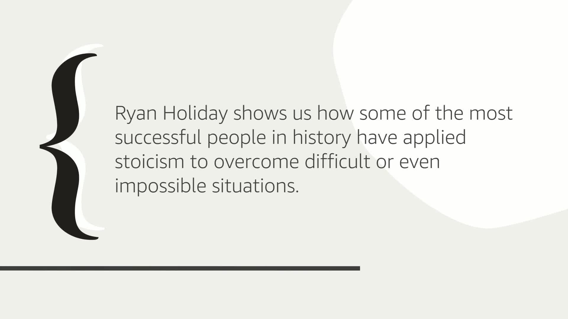 The Obstacle Is the Way: The Timeless Art of Turning Trials into Triumph,New