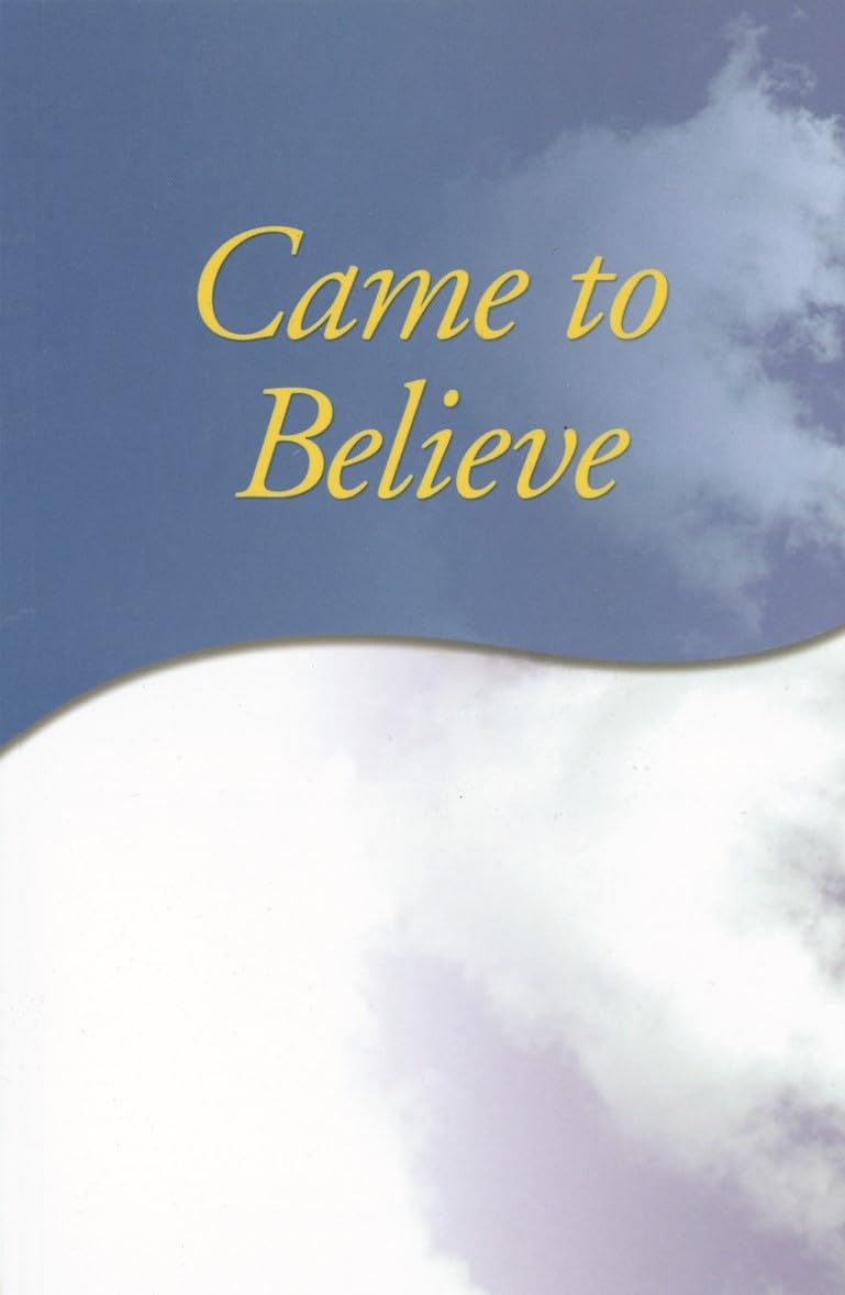 Came To Believe,New