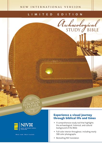 Archaeological Study Bible: An Illustrated Walk Through Biblical History and Culture, Limited Edition,Used