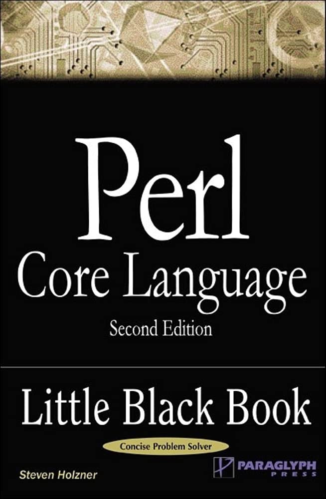 Perl Core Language Little Black Book, Second Edition,Used