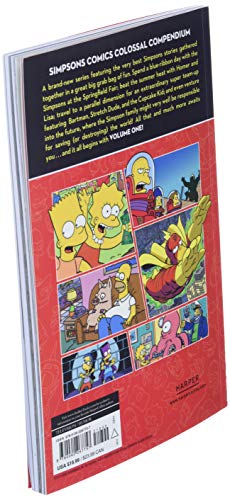 Simpsons Comics Colossal Compendium Volume 1 (Simpsons Comic Compilations)-used