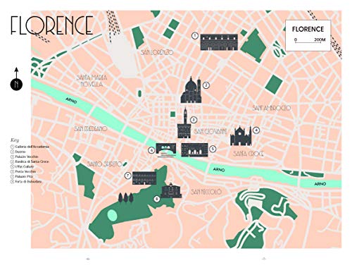 Lost in Florence: An Insiders Guide to the Best Places to Eat, Drink and Explore (Curious Travel Guides),Used
