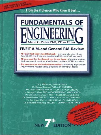 Fundamentals of Engineering: The Most Effective Fe/Eit Review : For the Morning & General Afternoon Tests,Used