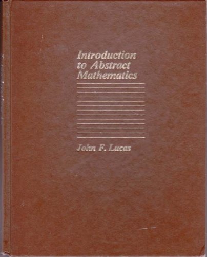 Introduction to Abstract Mathematics,Used