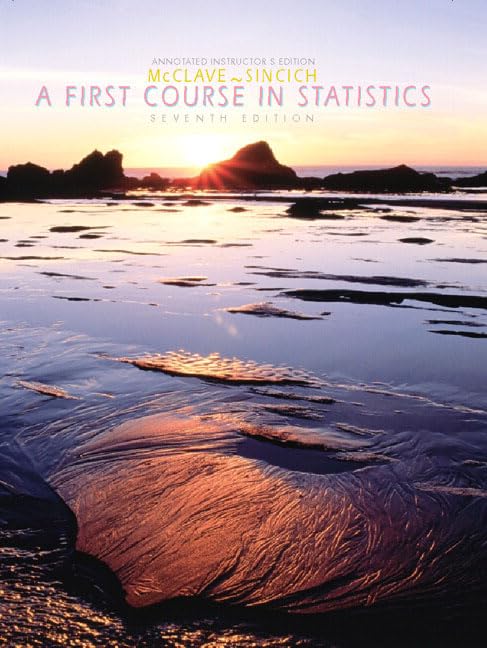 A First Course In Statistics (7Th Edition)-new,New