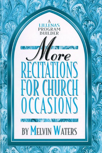 More Recitations For Church Occasions,Used