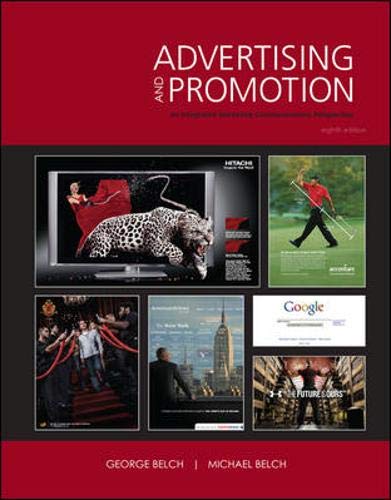 Advertising And Promotion: An Integrated Marketing Communications Perspective,Used